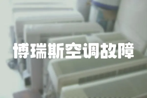 博瑞斯空調故障