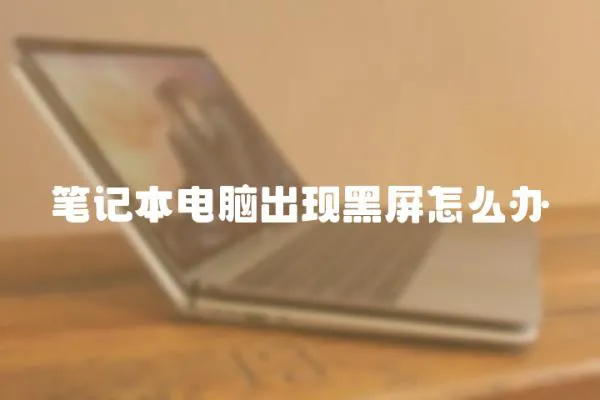 筆記本電腦出現黑屏怎么辦