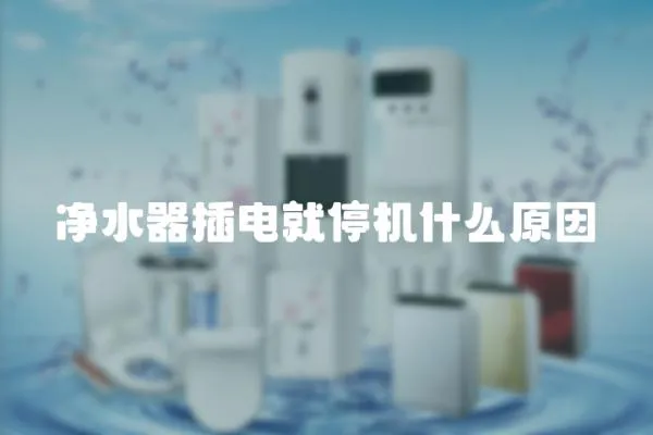 凈水器插電就停機什么原因