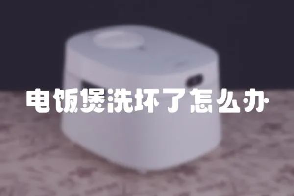 電飯煲洗壞了怎么辦