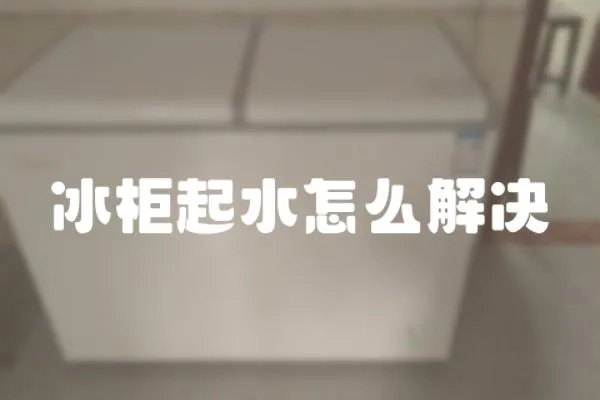 冰柜起水怎么解決