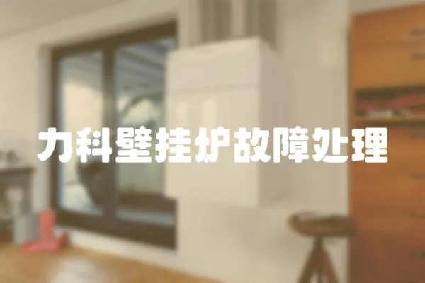 力科壁掛爐故障處理