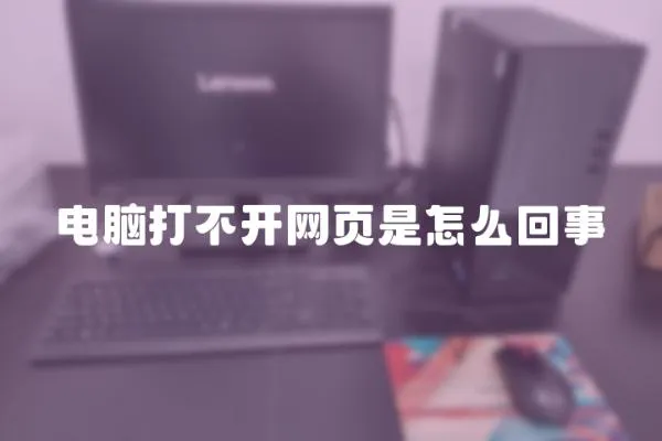 電腦打不開網(wǎng)頁是怎么回事