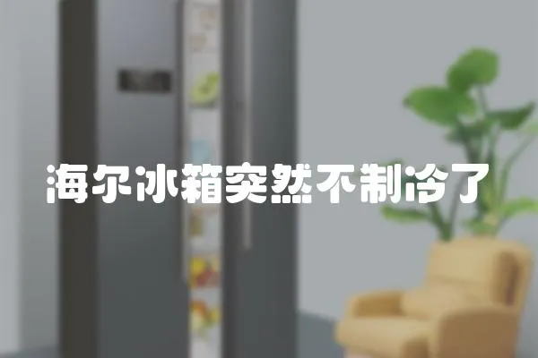海爾冰箱突然不制冷了