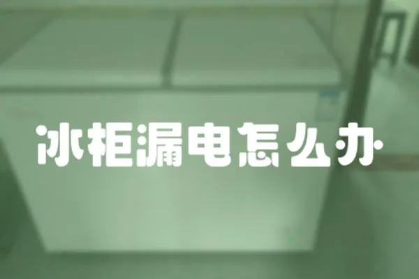 冰柜漏電怎么辦