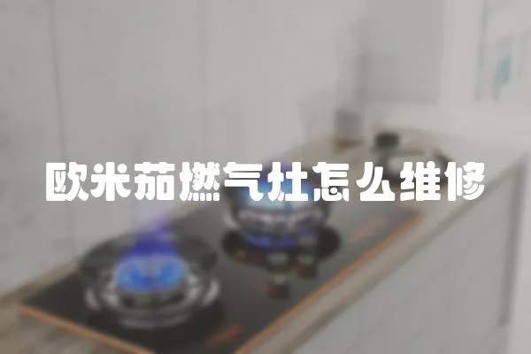 歐米茄燃氣灶怎么維修