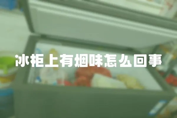 冰柜上有煙味怎么回事