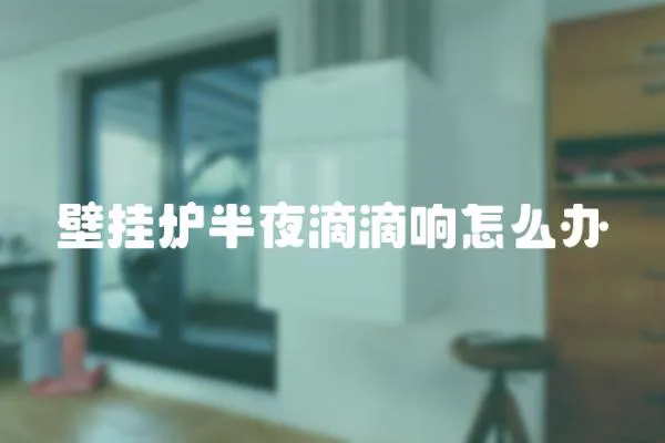 壁掛爐半夜滴滴響怎么辦