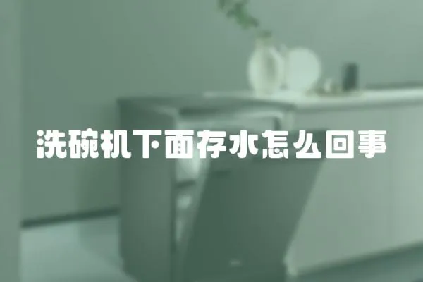 洗碗機下面存水怎么回事