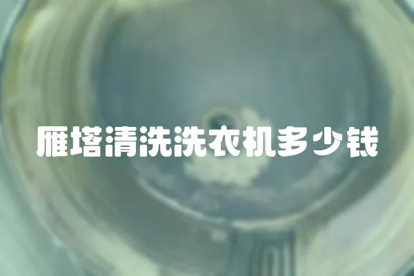 雁塔清洗洗衣機(jī)多少錢