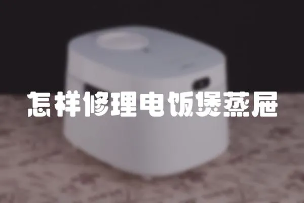 怎樣修理電飯煲蒸屜