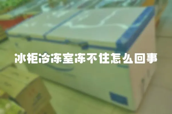 冰柜冷凍室凍不住怎么回事