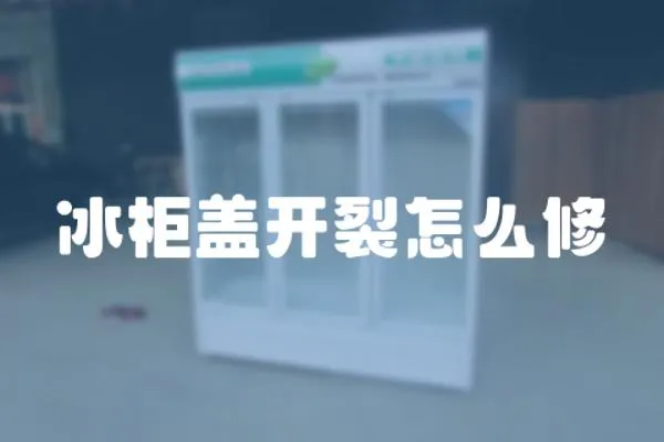 冰柜蓋開裂怎么修
