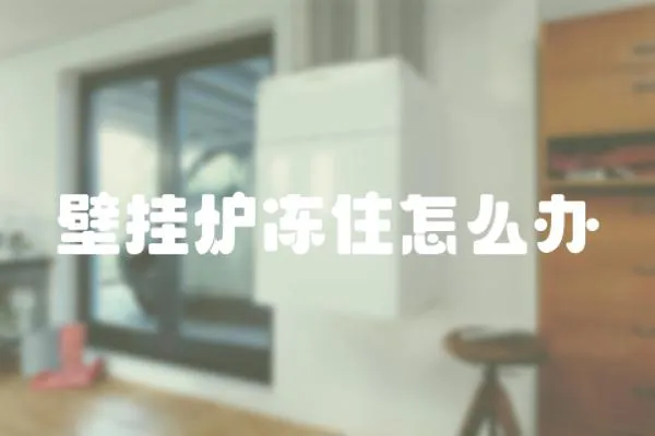 壁掛爐凍住怎么辦