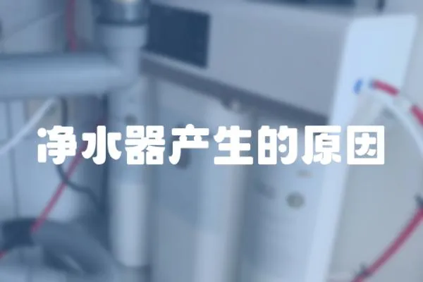 凈水器產生的原因