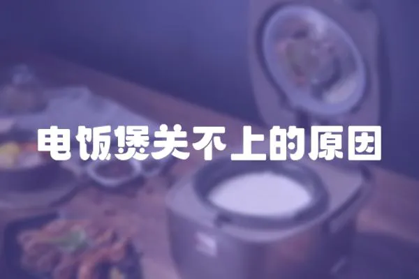 電飯煲關不上的原因