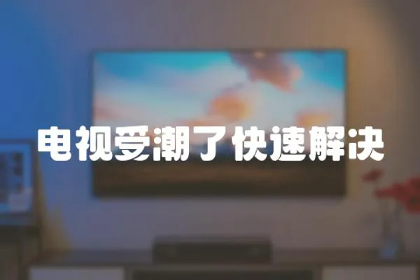 電視受潮了快速解決