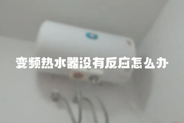 變頻熱水器沒有反應怎么辦