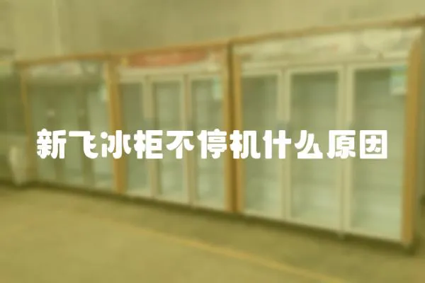 新飛冰柜不停機什么原因