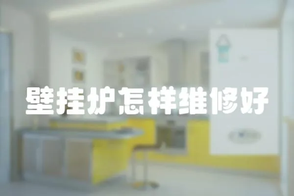 壁掛爐怎樣維修好