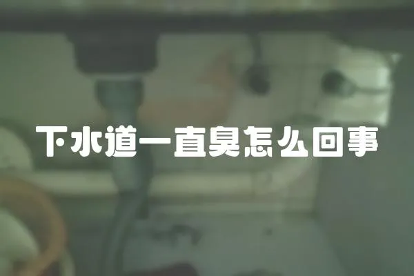 下水道一直臭怎么回事