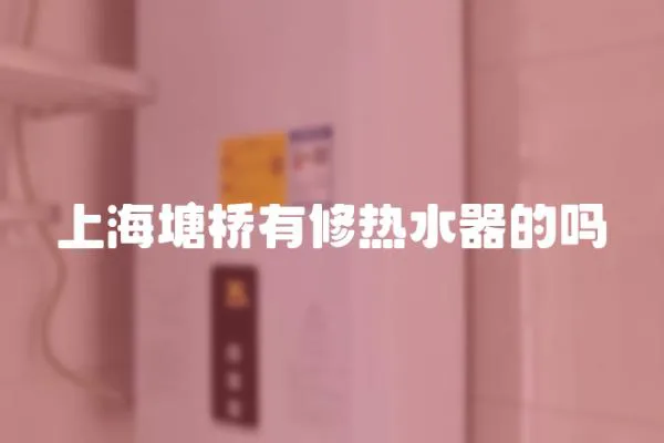 上海塘橋有修熱水器的嗎