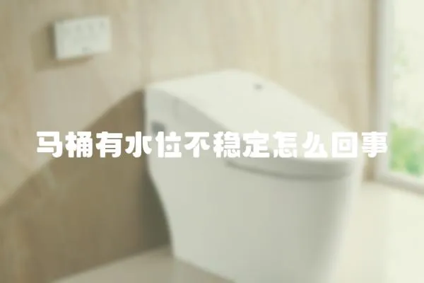 馬桶有水位不穩(wěn)定怎么回事
