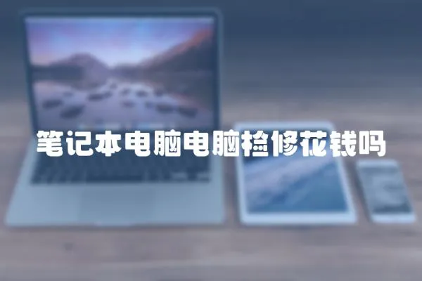 筆記本電腦電腦檢修花錢嗎