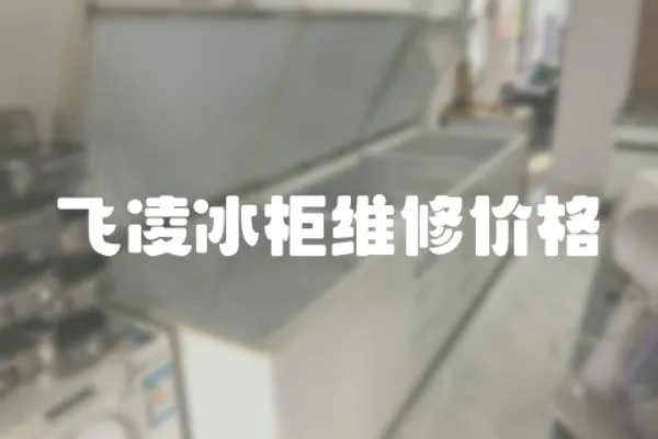 飛凌冰柜維修價格