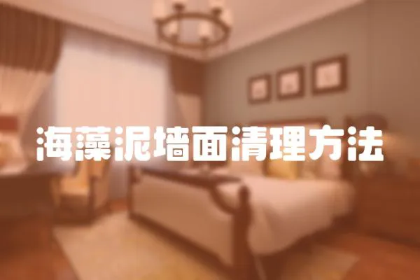 海藻泥墻面清理方法