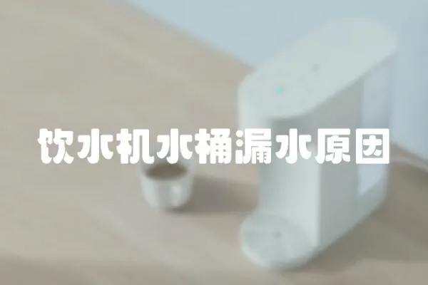 飲水機水桶漏水原因
