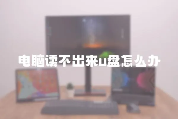 電腦讀不出來u盤怎么辦