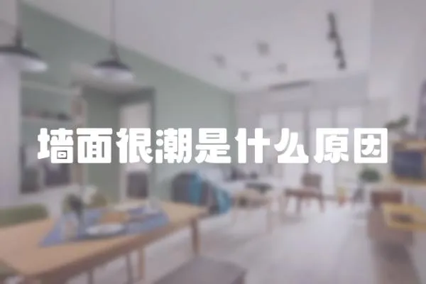 墻面很潮是什么原因