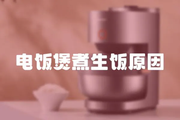 電飯煲煮生飯原因