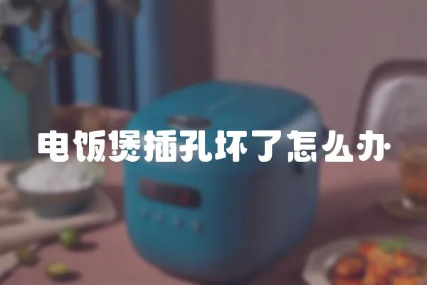 電飯煲插孔壞了怎么辦