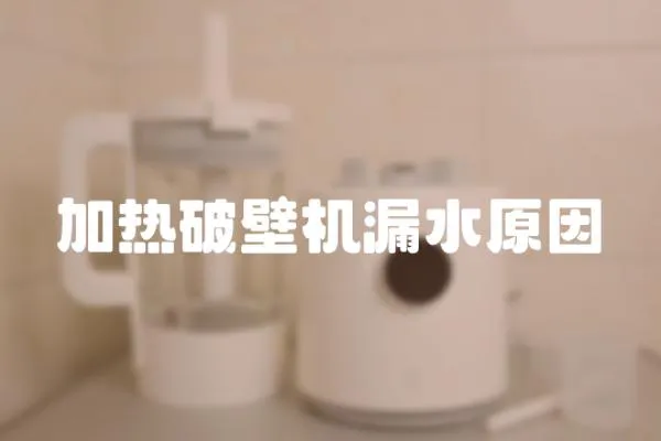 加熱破壁機漏水原因