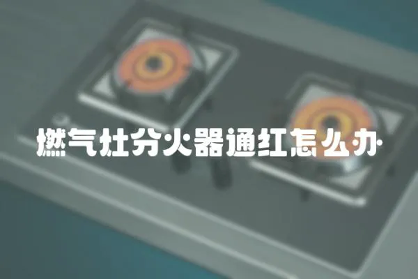 燃?xì)庠罘只鹌魍t怎么辦