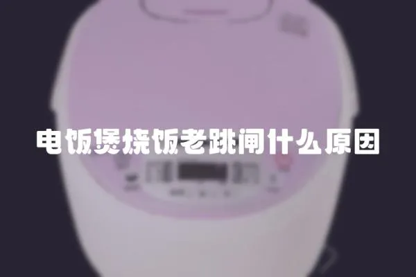 電飯煲燒飯老跳閘什么原因