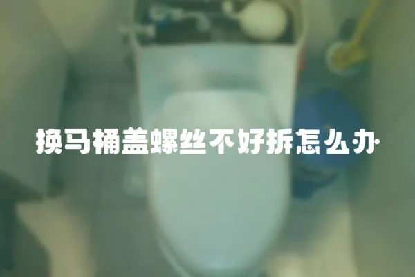 換馬桶蓋螺絲不好拆怎么辦