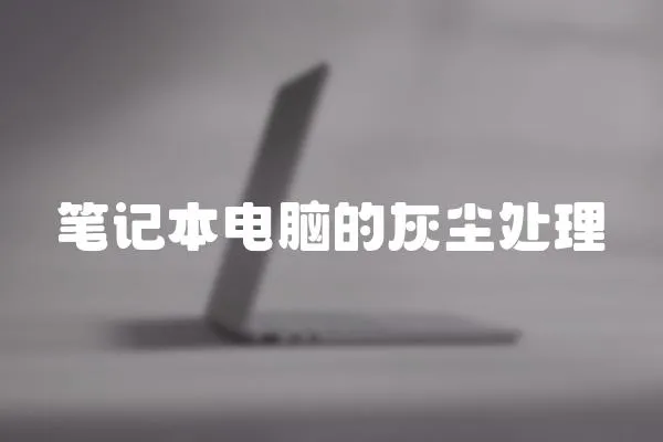 筆記本電腦的灰塵處理