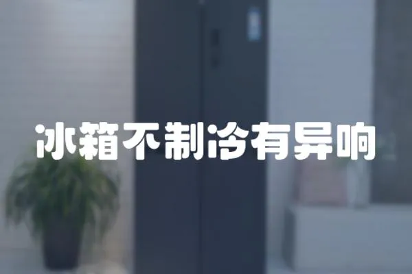 冰箱不制冷有異響
