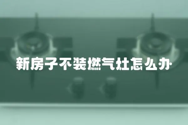 新房子不裝燃氣灶怎么辦