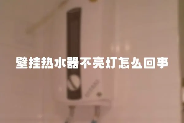 壁掛熱水器不亮燈怎么回事