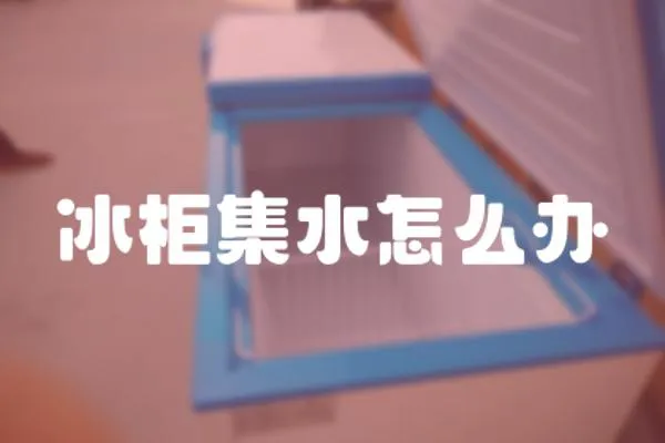 冰柜集水怎么辦