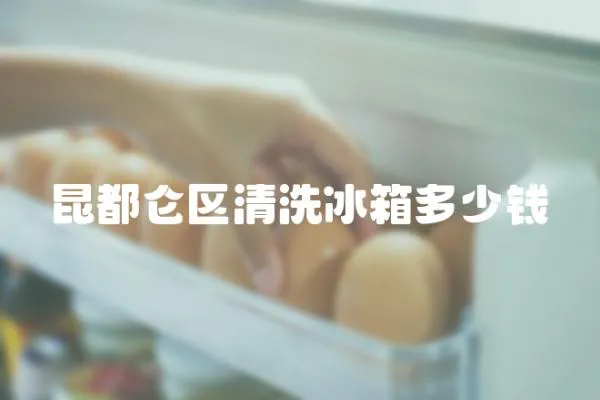 昆都侖區清洗冰箱多少錢