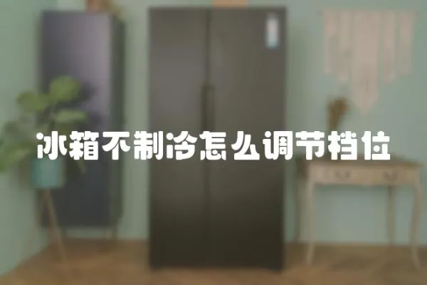 冰箱不制冷怎么調(diào)節(jié)檔位