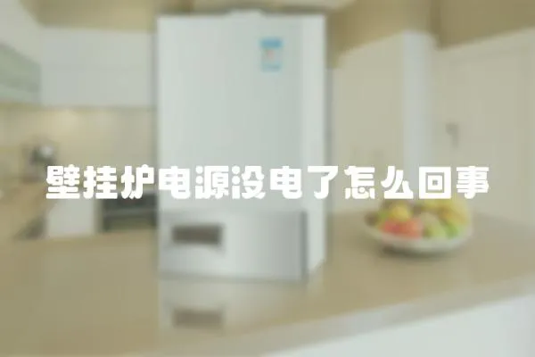 壁掛爐電源沒電了怎么回事