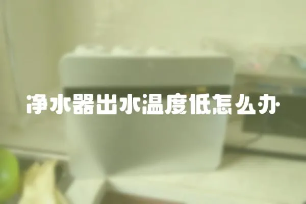 凈水器出水溫度低怎么辦