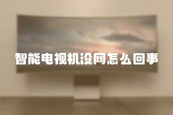 智能電視機沒網怎么回事