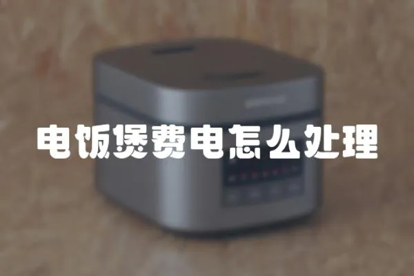 電飯煲費(fèi)電怎么處理